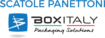 Scatole Panettone Box Italy Logo
